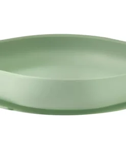 Outlet Assiette Silicone Ventouse Sage Green Couverts, Vaisselle Et Bavoirs