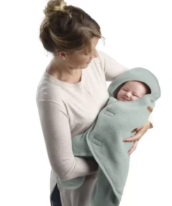 Babynomade® Double Polaire Sage Green Chancelieres Et Nids D'Ange