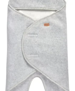 New Babynomade® Double Polaire Heather Grey Chancelieres Et Nids D'Ange
