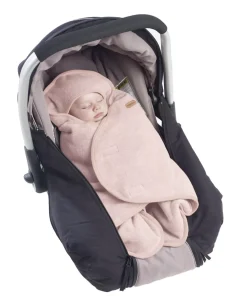 Clearance Babynomade® Double Polaire Dusty Rose Chancelieres Et Nids D'Ange