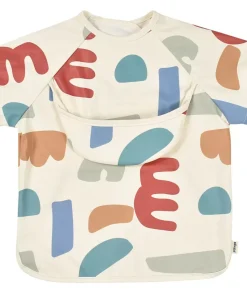 Discount Bavoir A Manches Evolutif 2 En 1 Playful Couverts, Vaisselle Et Bavoirs