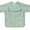 Hot Bavoir A Manches Evolutif 2 En 1 Sage Green Couverts, Vaisselle Et Bavoirs