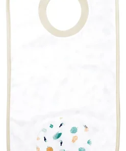 Bavoir Coton Tropical Couverts, Vaisselle Et Bavoirs