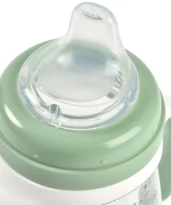Hot Biberon D'Apprentissage 2 En 1 210 Ml Sage Green Couverts, Vaisselle Et Bavoirs