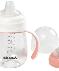 Online Biberon D'Apprentissage 2 En 1 210 Ml Old Pink Couverts, Vaisselle Et Bavoirs
