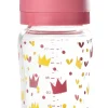 Outlet Biberon Verre Col Large 240Ml Crown Pink Biberons Et Accessoires