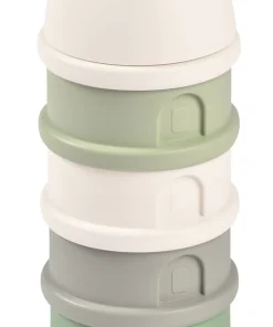 Online Boite Doseuse 4 Compartiments Cotton / Sage Green Sorties De Bébé