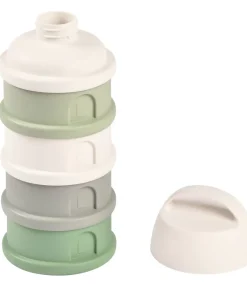 Online Boite Doseuse 4 Compartiments Cotton / Sage Green Sorties De Bébé