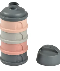 Clearance Boite Doseuse 4 Compartiments Mineral Grey /Pink Doseurs De Lait