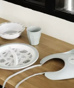 Best Coffret Cadeau Repas Jungle Couverts, Vaisselle Et Bavoirs