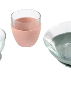 Discount Coffret Repas Verre Eucalyptus Couverts, Vaisselle Et Bavoirs