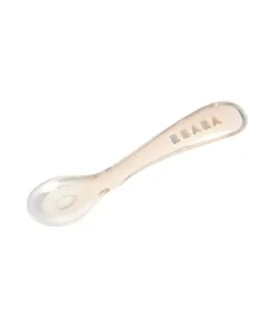 Cuillere 2Eme Age Silicone Pink Couverts, Vaisselle Et Bavoirs
