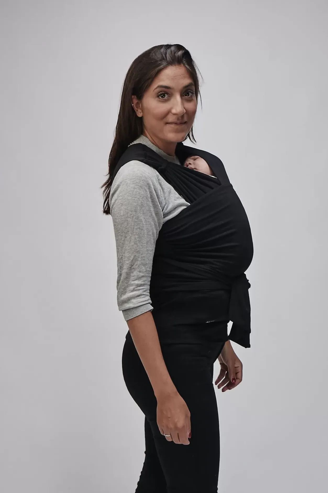 Best Echarpe De Portage Najell X Beaba Noir L/Xl Sorties De Bébé