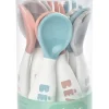 Outlet Lot 10 Couverts Ergonomiques 2Eme Age Blue/Pink Couverts, Vaisselle Et Bavoirs