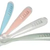 Clearance Lot 4 Cuilleres 1Er Age Silicone Eucaplyptus Couverts, Vaisselle Et Bavoirs