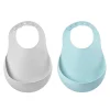 Discount Lot De 2 Bavoirs Silicone Green/Grey Couverts, Vaisselle Et Bavoirs