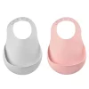 Sale Lot De 2 Bavoirs Silicone Light Mist/Old Pink Couverts, Vaisselle Et Bavoirs