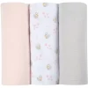 Best Lot De 3 Langes En Coton Swans Accessoires De Toilette