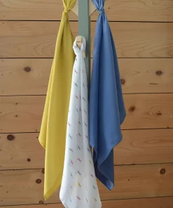 New Lot De 3 Langes En Coton Teckel Accessoires De Toilette