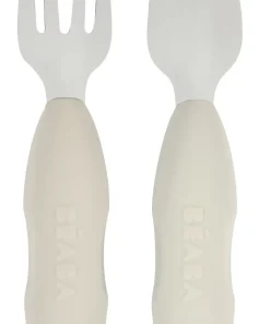 Discount Lot De 2 Pre-Couverts Inox Velvet Grey Couverts, Vaisselle Et Bavoirs