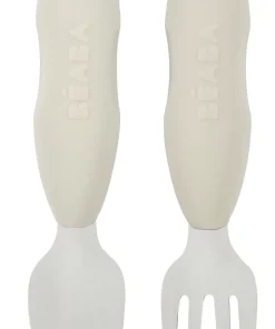 Discount Lot De 2 Pre-Couverts Inox Velvet Grey Couverts, Vaisselle Et Bavoirs