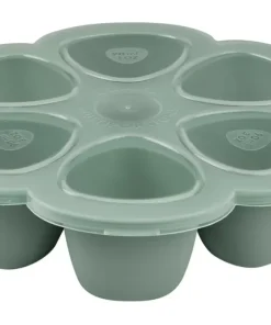 Online Multiportions Silicone 6 X 90 Ml Sage Green Pots De Conservation