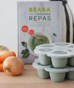 Online Multiportions Silicone 6 X 90 Ml Sage Green Pots De Conservation