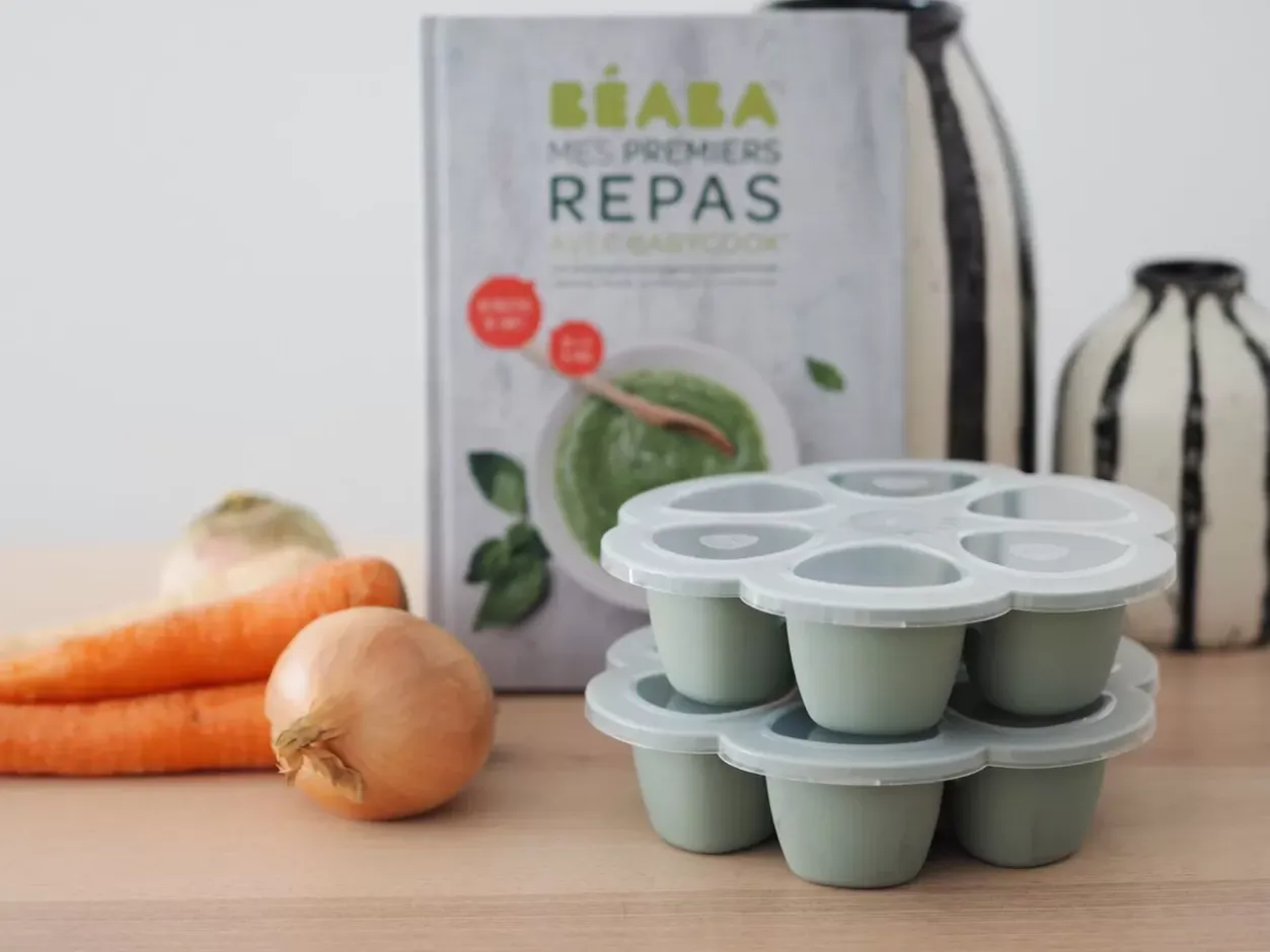 Online Multiportions Silicone 6 X 90 Ml Sage Green Pots De Conservation