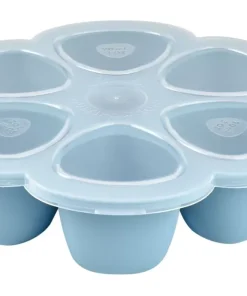Clearance Multiportions Silicone 6*90Ml Windy Blue Pots De Conservation