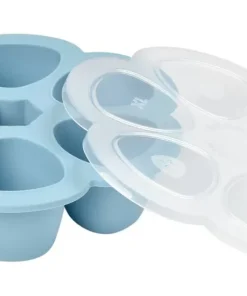 Best Multiportions Silicone 6*150Ml Windy-Blue Pots De Conservation