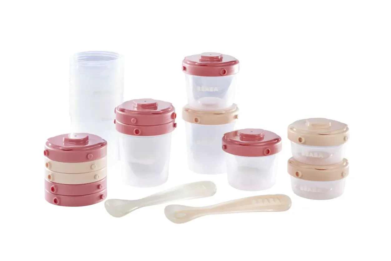 Outlet Pack 1Er Repas Pink Pots De Conservation