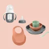Best Pack Mes Premieres Bouchees Mineral Couverts, Vaisselle Et Bavoirs