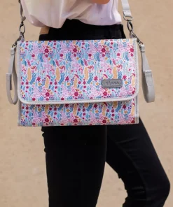 Sale Pochette A Langer Geneve Mirage Grey/Floral Accessoires De Toilette