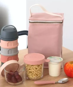 Online Pochette Repas Isotherme Dusty Rose Sacs Isotherme Bébé