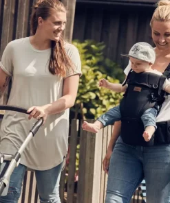 Hot Porte Bébé Najell X Beaba Black Porte-Bébé Et Écharpes