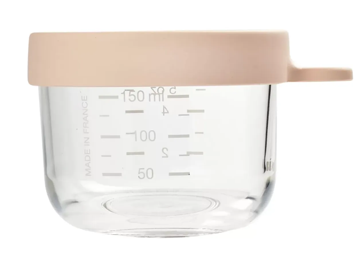 Hot Portion Verre 150 Ml Pink Pots De Conservation