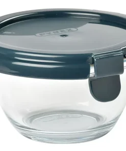 Clearance Portion Verre Beaba By Pyrex Dark Blue Goûter Sain
