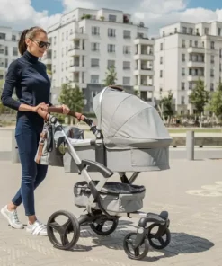Discount Poussette 2 En 1 Bonavi 2 Melange Grey Poussettes Et Accessoires