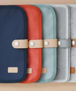 Clearance Protege Carnet De Sante Heather Grey Accessoires De Toilette