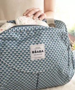 New Sac A Langer Geneve Ii Play Print Blue Sacs À Langer