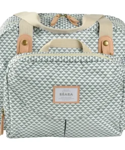 New Sac A Langer Geneve Ii Play Print Sage Green Sacs À Langer