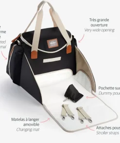 Sale Sac A Langer Sydney Ii Black Sacs À Langer