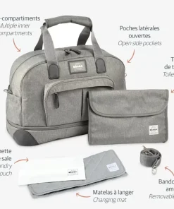 Hot Sac De Voyage Amsterdam Heather Grey Sacs De Voyage