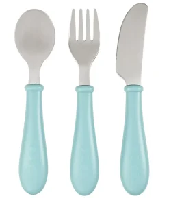 Discount Set 3 Couverts Inox Airy Green Couverts, Vaisselle Et Bavoirs