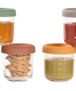 Discount Set 6 Portions Verre 250 Ml Pots De Conservation