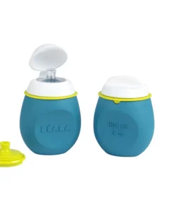 Best Set Babysqueez' 2 En 1 & Squeez'Portion 180Ml Blue Goûter Sain