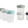 Discount Set 2Eme Age 8 Portions Clip (4X150Ml + 4X250Ml) Pots De Conservation