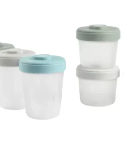 Discount Set 2Eme Age 8 Portions Clip (4X150Ml + 4X250Ml) Pots De Conservation