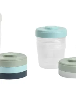 Discount Set 2Eme Age 8 Portions Clip (4X150Ml + 4X250Ml) Pots De Conservation