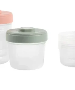 New Set 1Er Age 6 Portions Clip - (2X90Ml + 4X150Ml) Pots De Conservation